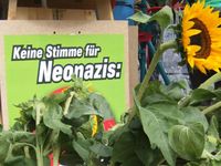 Blumen statt Nazis