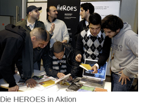 Die HEROES in Aktion